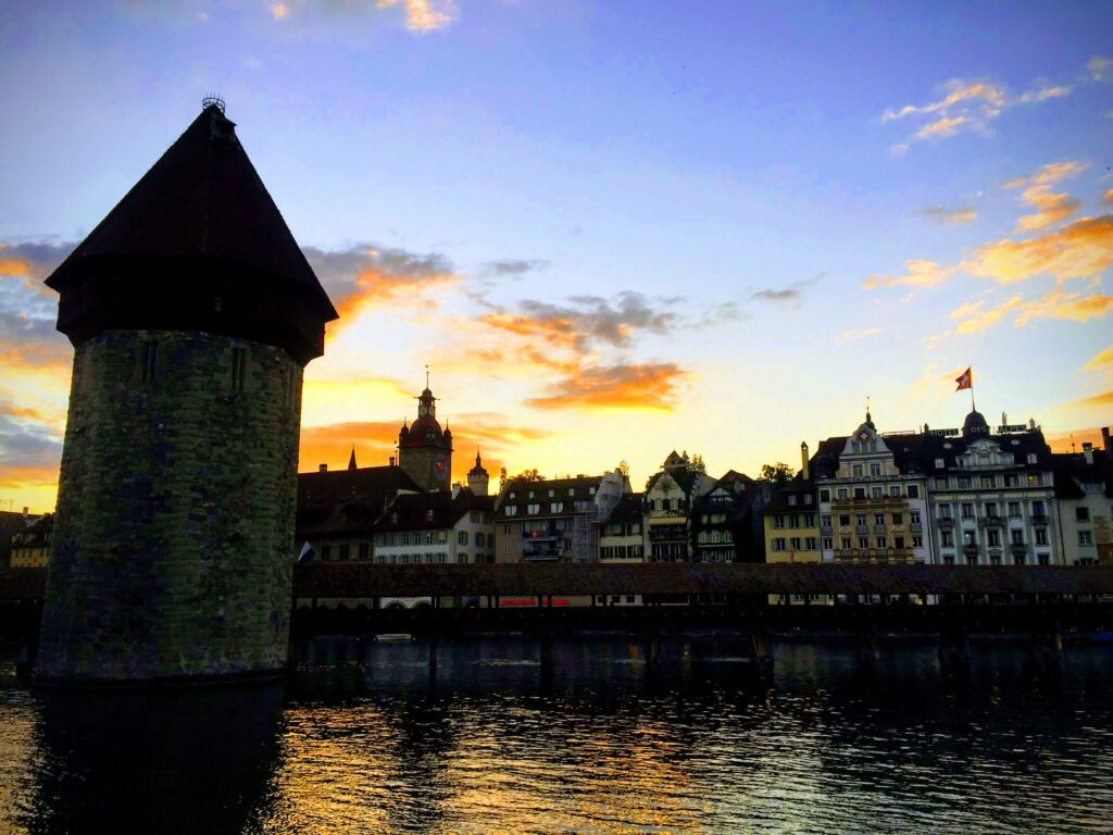 What to do in Lucerne - The Chapel bridge