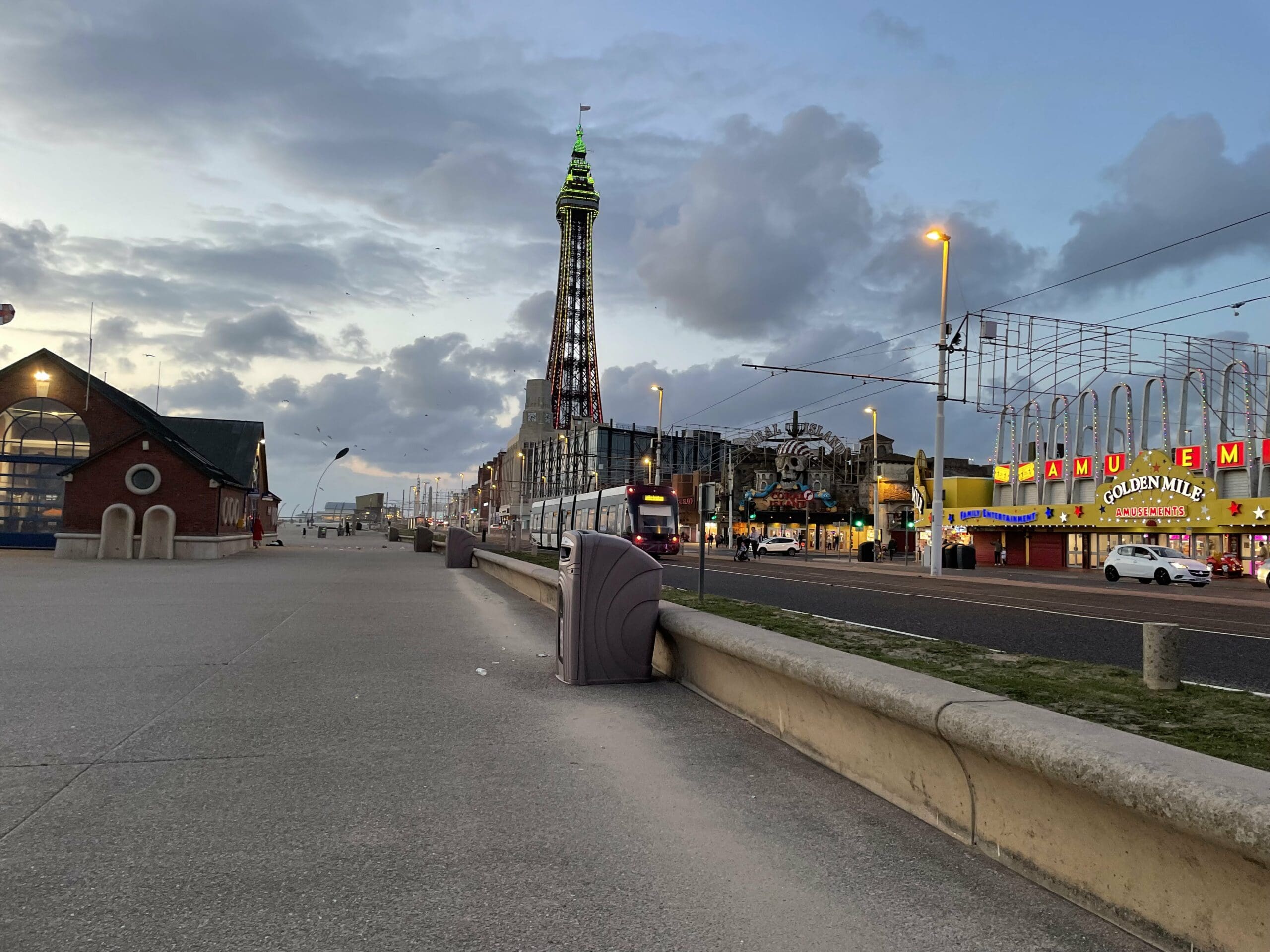 a day or two in Blackpool