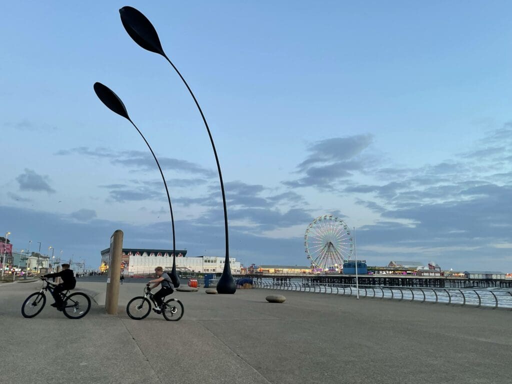 spend a day or two in Blackpool