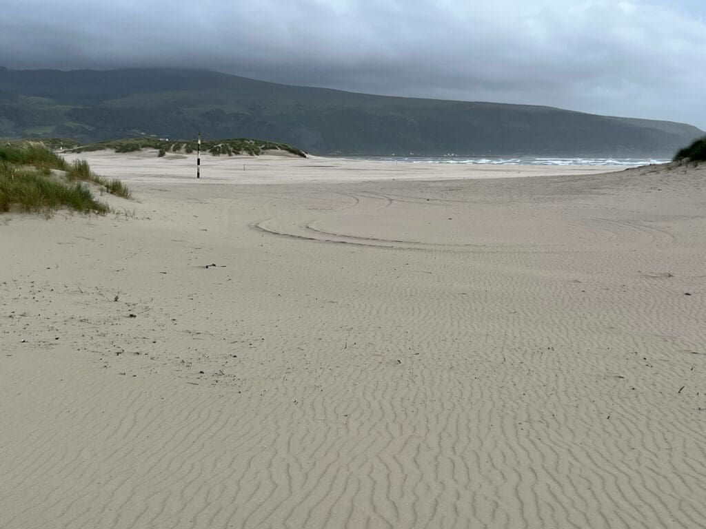 Mid Wales Barmouth Sandy Beach