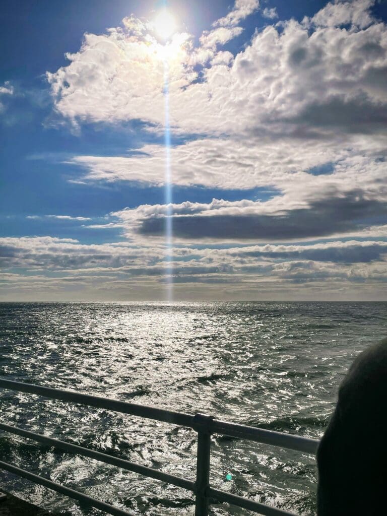 Mid Wales Aberystwyth Beach