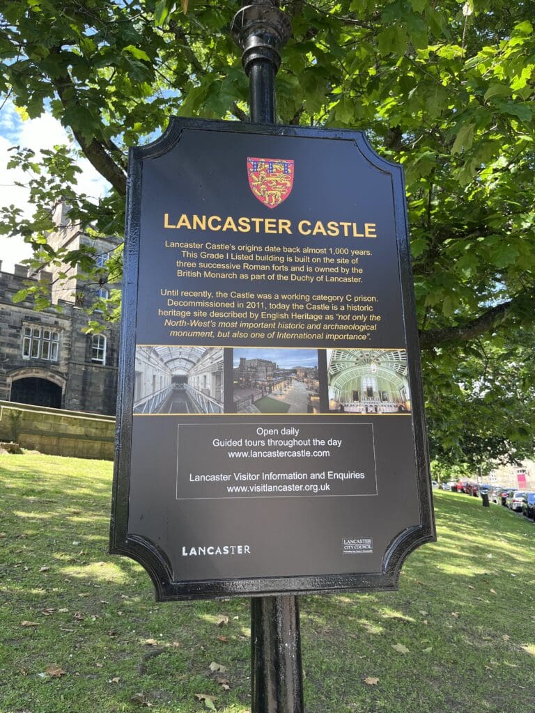 1 day in Lancaster castle