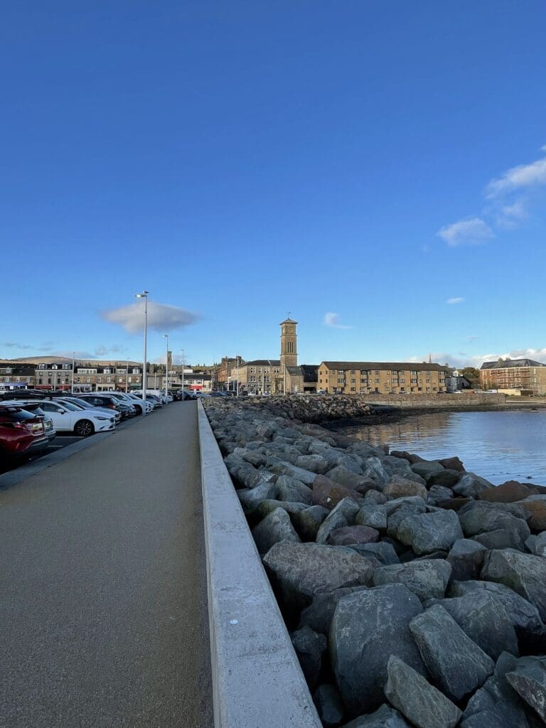 road trip from Glasgow to Helensburgh