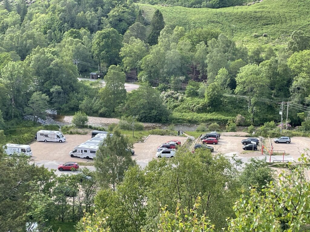Glenfinnan Viaduct Car Park