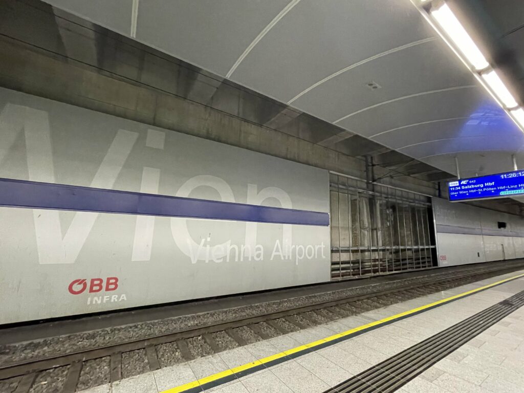 Vienna airport train
