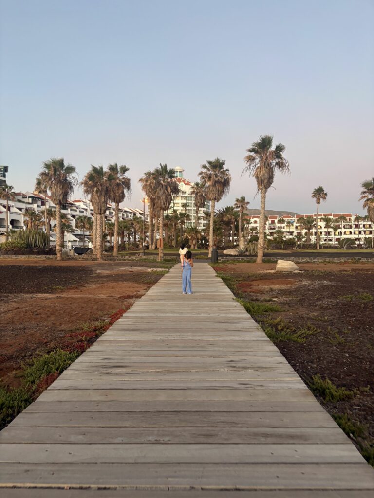 Tenerife Spain Evening walk