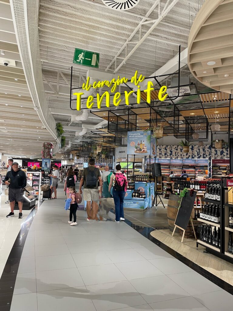 Tenerife airport duty free